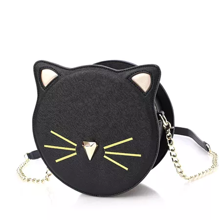 Cat-Crossbody-Bag-Circular-Women-Chain-Handbags-Cute-Animal-Diamonds-Bag-PU-Leather-Black-Pink-Messenger.jpg (800×800)