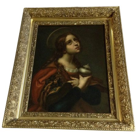 Old Master Oil Painting Portrait Die Heilige (Saint) Maria Magdalena : Gumgumfuninthesun | Ruby Lane