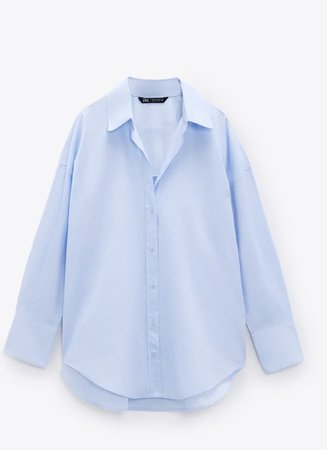 Zara blue shirt