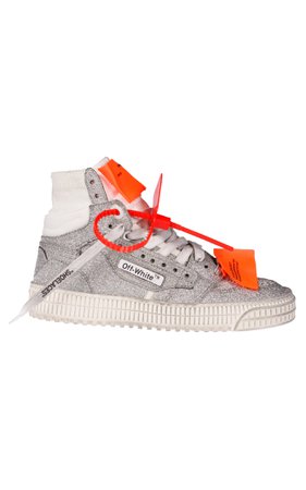 Off-White Glitter Off Court Hi-top Sneakers