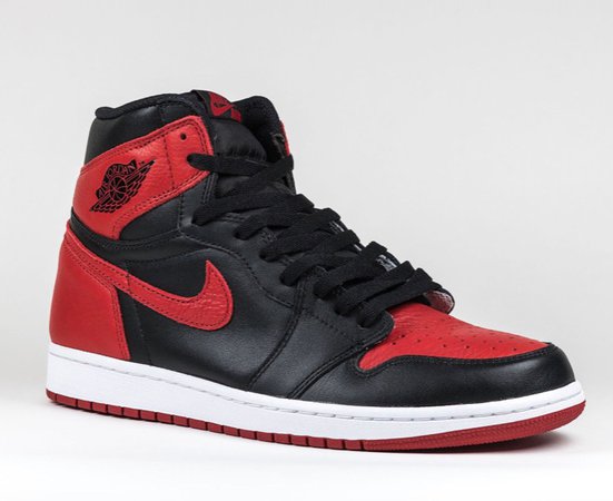 black/red air Jordan