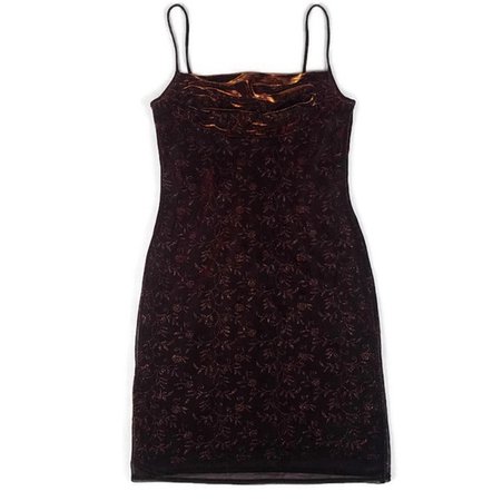 Vintage Dresses | Vintage River Island Metallic Brown Slip Dress | Poshmark