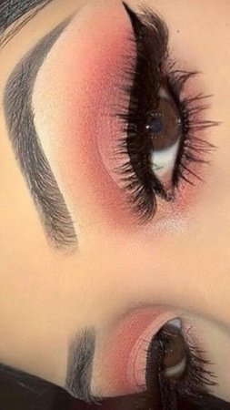 pink glam makeup