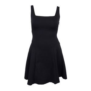Lauren Ralph Lauren | Dresses | Lauren Ralph Lauren Womens Fit Flare Cutout Dress Black | Poshmark