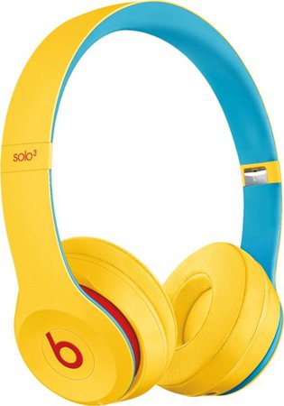 Beats by Dr. Dre Solo³ Beats Club Collection Wireless On-Ear Headphones Club Yellow MV8U2LL/A - Best Buy