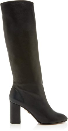 Boogie Leather Knee Boots