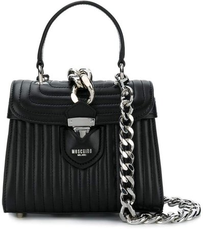 quilted chain shoulder bag