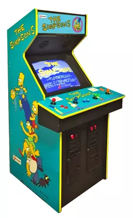 The Simpsons Arcade Game (1991) Review – ragglefragglereviews