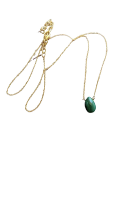 Miloid bijoux- malachite necklace