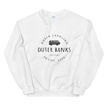 Outer Banks Pogue Life North Carolina Vintage Sweatshirt | Etsy