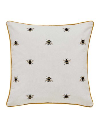 Bee null Cushion , Size One Size | Joules UK