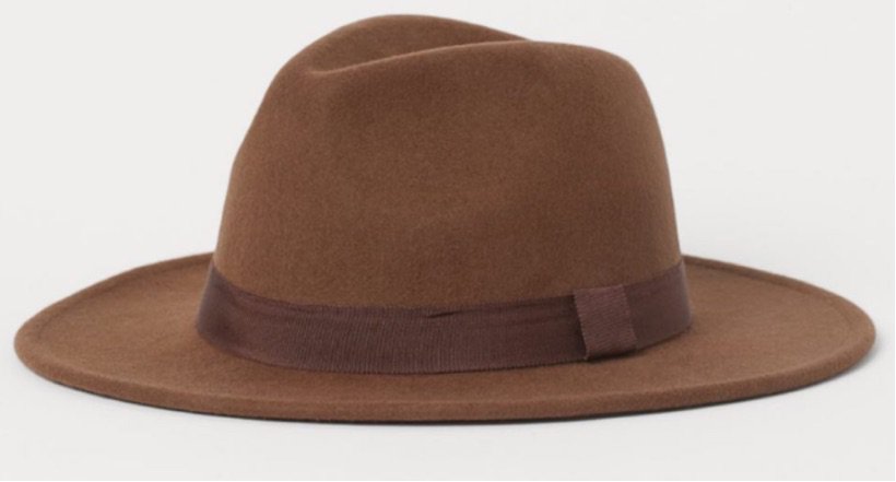 H&M brown hat