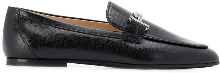buckled loafers