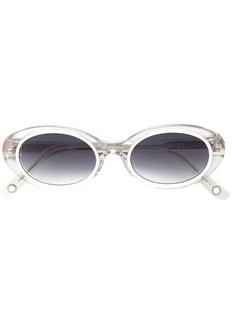 Cult Gaia Katka oval-frame Sunglasses - Farfetch