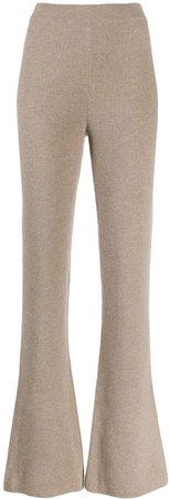 flare knit trousers