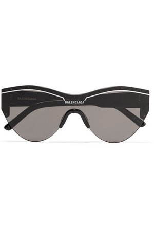 Balenciaga | Ski cat-eye acetate sunglasses | NET-A-PORTER.COM