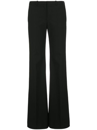 THEORY low-waist flared trousers