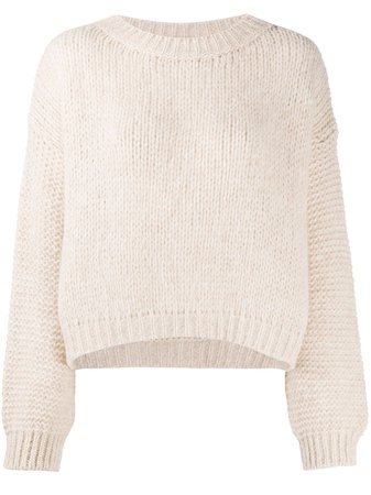 Roberto Collina drop-shoulder chunky sweater