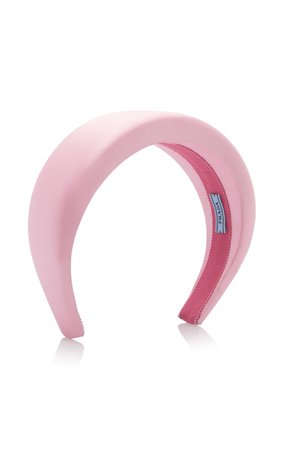 Prada pink padded headband