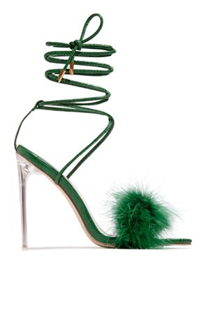 Misslola Green heels