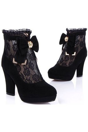 black gothic lolita shoes - Google Search