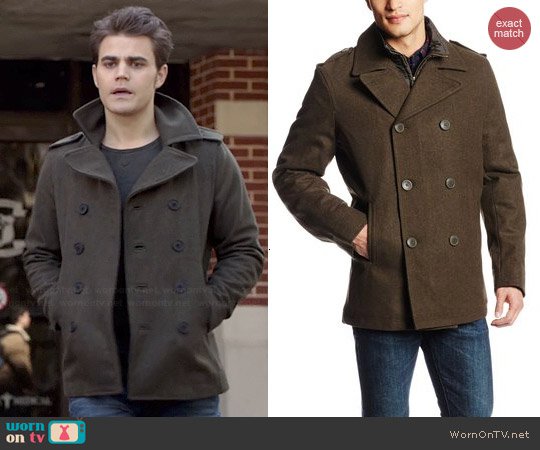 WornOnTV: Stefan’s olive green peacoat on The Vampire Diaries | Paul Wesley | Clothes and Wardrobe from TV