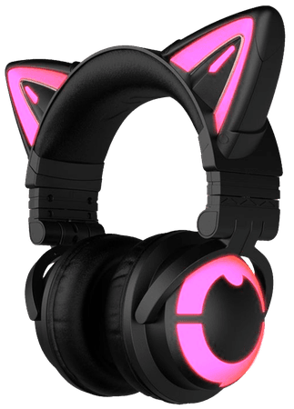 cat earphone headset headphones png