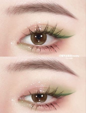 green makeup