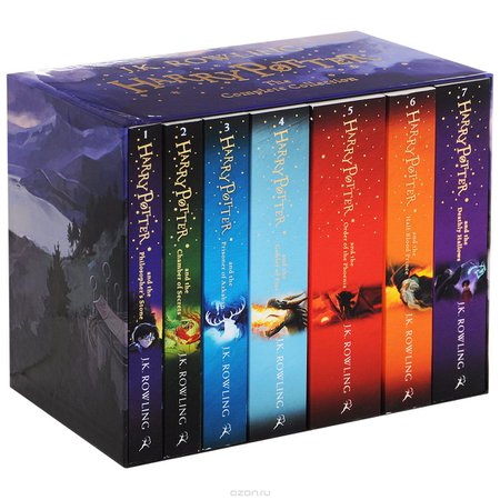 Книга «Harry Potter: The Complete Collection (комплект из 7 книг)» J. K. Rowling - купить на OZON.ru книгу с быстрой доставкой | 978-1-4088-5677-2