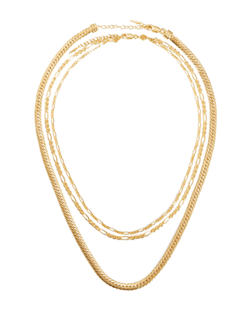 Missoma - Filia & Camail Chain Necklace Set
