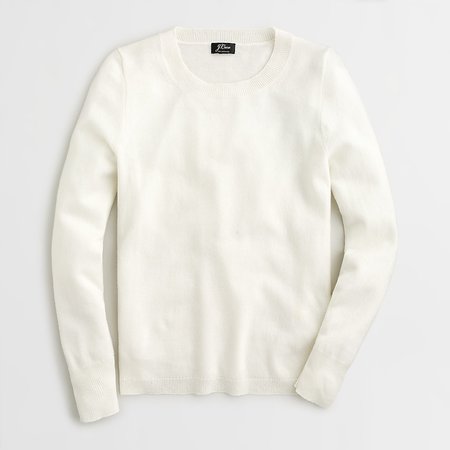J.Crew: Long-sleeve Everyday Cashmere Crewneck Sweater For Women