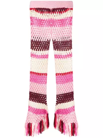 Dodo Bar Or Garix Knitted Trousers - Farfetch