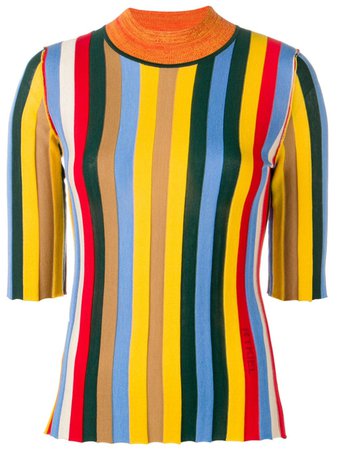 Sonia Rykiel Striped T-shirt - Farfetch