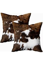 cow print pillows