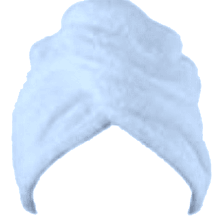 wrap head towel png