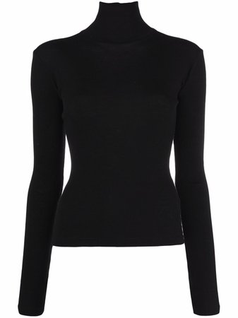 Shop There Was One fine-knit roll-neck jumper with Express Delivery - FARFETCH