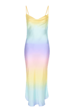 Plum Ombré Mini Dress - Olivia Rubin
