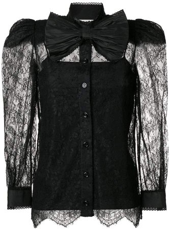 Chantilly lace blouse