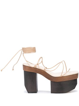 Cult Gaia Kiki Platform Sandals Ss20 | Farfetch.com