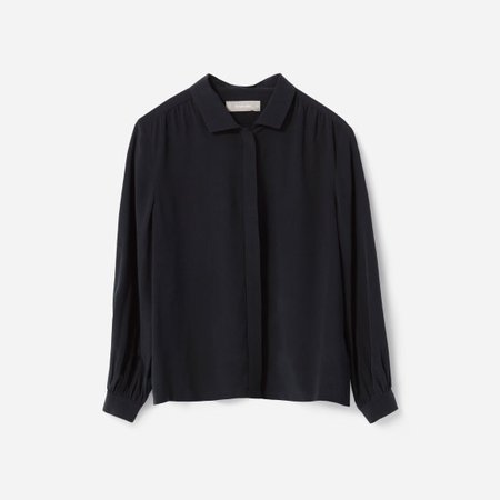 Women’s Shirred Silk Shirt | Everlane