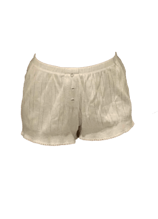 pointelle shorts