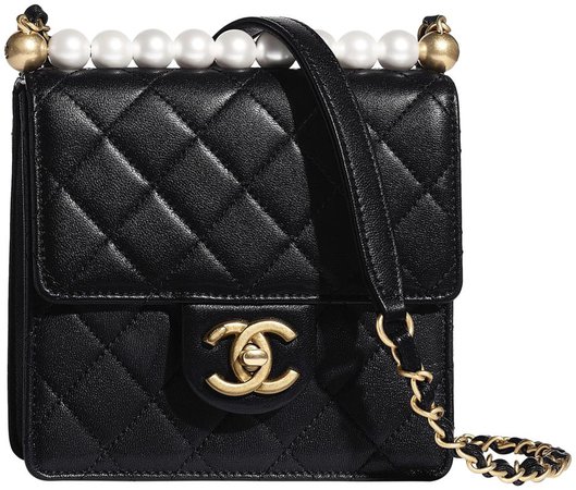 chanel-crossbody-20c-square-small-chic-pearls-cc-logo-quilted-flap-gold-chain-black-goat-skin-leathe-0-2-960-960.jpg (960×816)