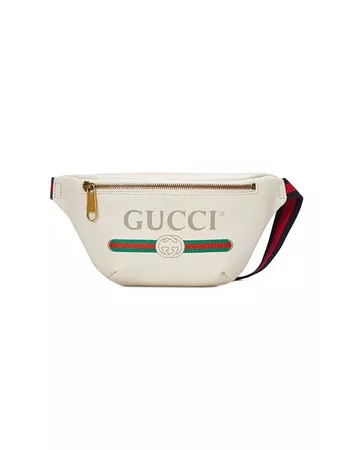 White Gucci Belt Bag