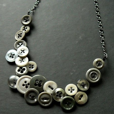 Cool DIY Ideas for Button Necklaces - Sortashion