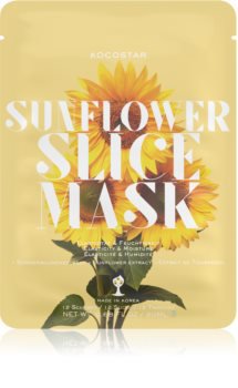 KOCOSTAR Sunflower Mask Sheet φύλλο μάσκας με συσφικτική επίδραση | notino.gr