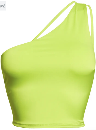 AFRM lime green top