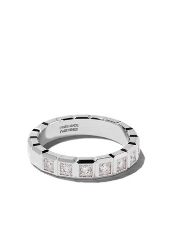 Chopard 18Kt White Gold Ice Cube Diamond Ring