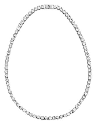 Amina Muaddi crystal-embellished Beaded Necklace - Farfetch