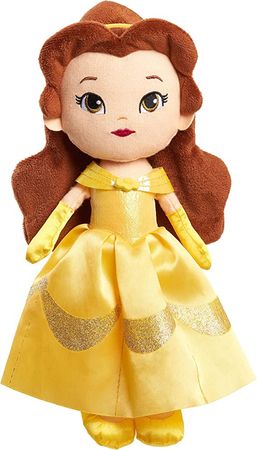 Amazon.com: Disney Princess So Sweet Plush Belle in Yellow Dress, 12 Inch Plush Toy, Beauty and The Beast, Officially Licensed Kids Toys for Ages 3 Up, Gifts and Presents by Just Play : Toys & Games
