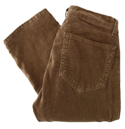 brown corduroy jeans pants